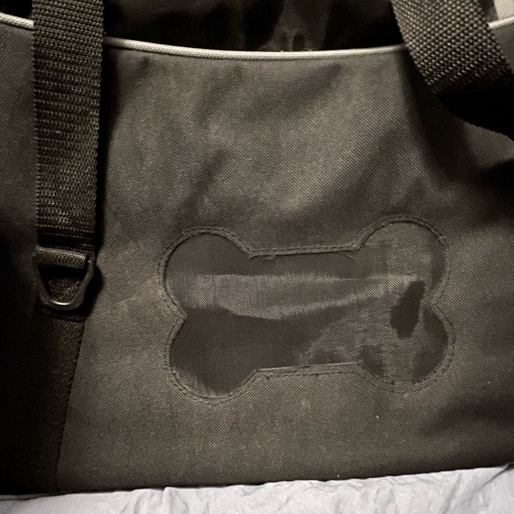 NICE puppy carrier!! Duffel bag style